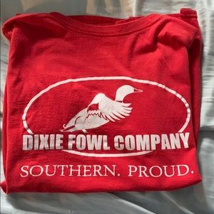Men’s Dixie fowl company shirt